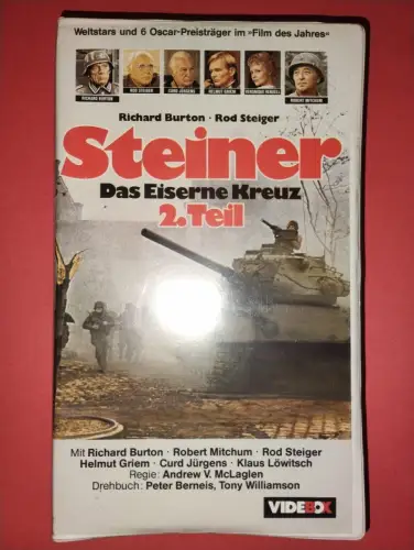 Steiner - Das eiserne Kreuz 2. Teil (VHS)