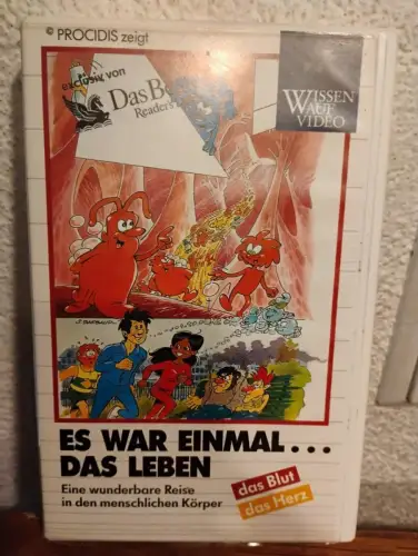 Es war einmal... Das Leben - Das Blut / Das Herz (VHS)