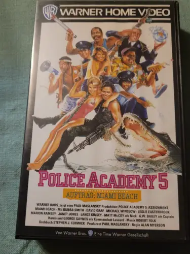 Police Academy 5 (VHS)