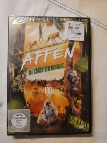 Affen - Die Könige der Tierwelt (DVD) (NEU)