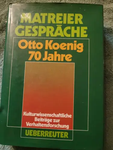 Otto Koenig 70  Jahre Koenig, Otto (Gefeierter):