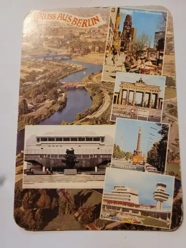 Gruss aus Berlin Postkarte: