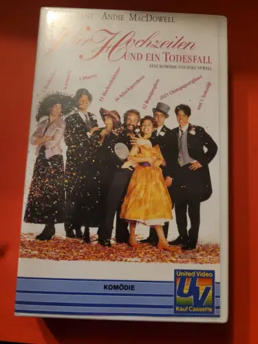 Vier Hochzeiten und ein Todesfall (VHS)