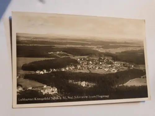 Luftkurort Königsfeld Postkarte: