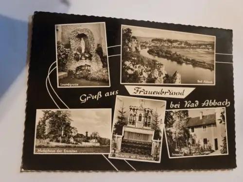 Gruß aus Frauenbrünnl Postkarte: