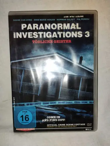 Paranormal Investigation 3 - Tödliche Geister (DVD)