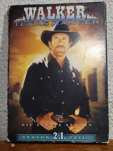 Walker Texas Ranger Season 2 Box 1 (DVD) Deutsch, Englisch Chuck Norris Clarence