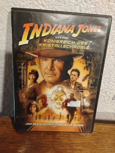 Indiana Jones und das Königreich des Kristallschädels (DVD) Deutsch, Englisch, T