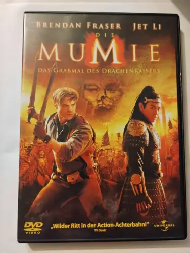 Die Mumie: Das Grabmal des Drachenkaisers (DVD) Deutsch, Englisch, Türkisch Rob 