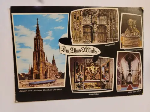 Das Ulmer Münster Postkarte: