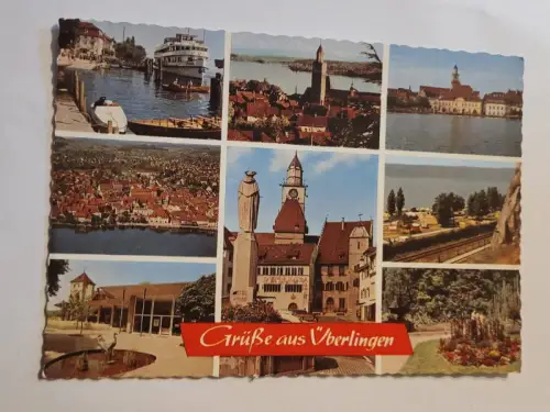 Grüße aus Überlingen Postkarte: