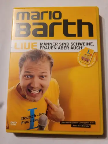 Mario Barth: Live - Männer sind Schweine, Frauen aber auch! (DVD)