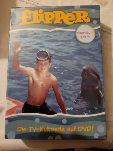 Flipper Season 1 Box 4 (DVD) (NEU) Brian Kelly Luke Halpin  und  Tommy Norden: