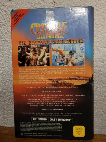Crocodile Dundee (VHS) Peter Faiman: