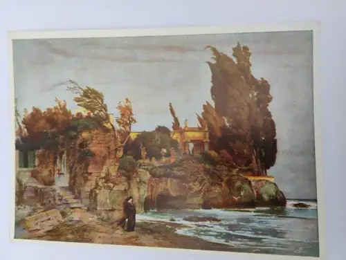 Villa am Meer Postkarte: