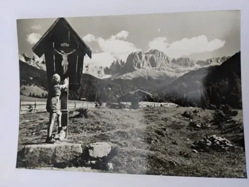 Rosengarten Gruppe aus Tiersertal Postkarte: