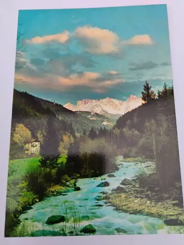 Zauber der Dolomiten - Südtirol Postkarte: