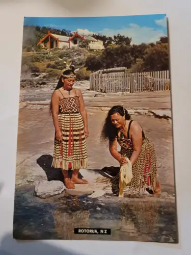 Rotorua - New Zealand Postkarte: