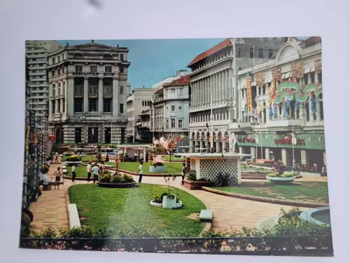 Singapore - Raffles Place Postkarte: