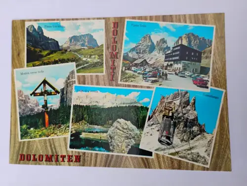 Dolomiten Postkarte: