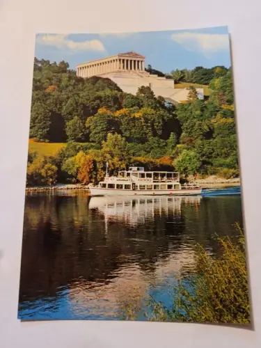 Walhalla b. Regensburg Postkarte:
