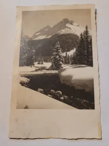 Arosa Plessur m. Furkahörner Postkarte: