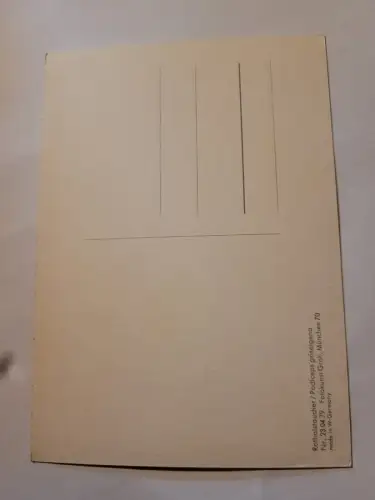 Rothalstaucher Postkarte: