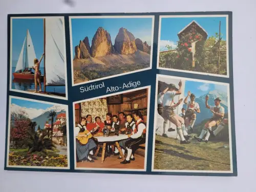 Südtirol - Alto-Adige Postkarte: