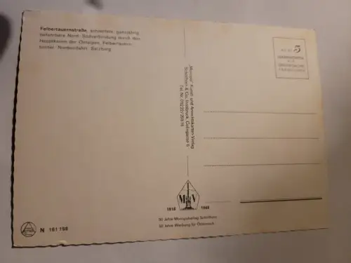Felbertauernstraße Postkarte: