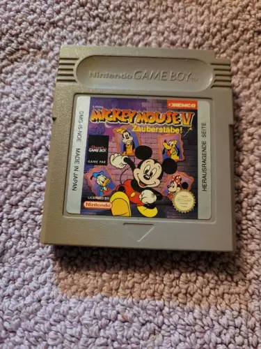 Mickey Mouse 5 - Zauberstäbe (Nintendo Gameboy)