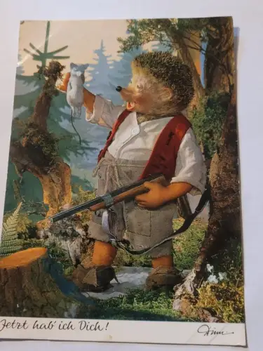 Mecki - Jetzt hab ich Dich Postkarte: