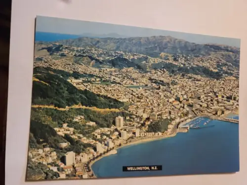 Wellington - New Zealand Postkarte:
