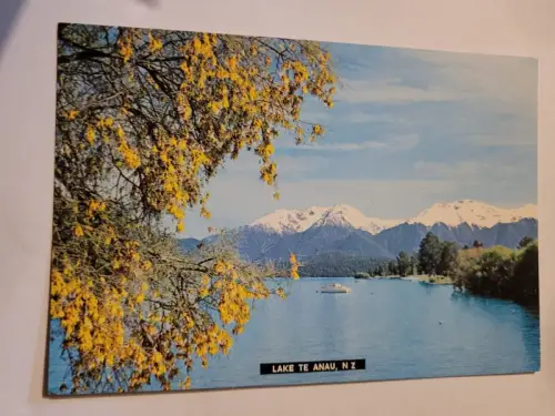 Lake Te Anau - New Zealand Postkarte:
