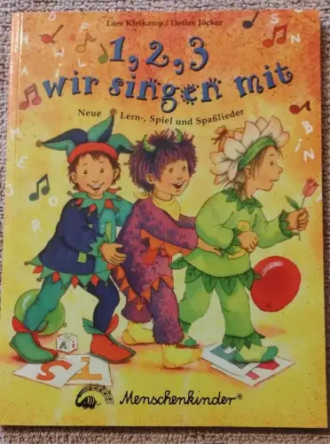 1, 2, 3 wir singen mit