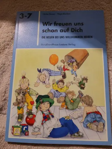 Wir freuen uns schon auf dich - neue Kinder, neue Eltern, neue Kolleginnen. Baum