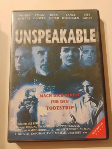 Unspeakable (DVD)