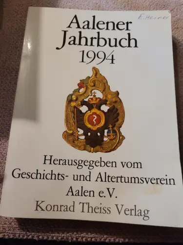 Aalener Jahrbuch 1994