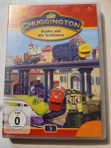 Chuggington - Räder auf die Schienen (DVD)