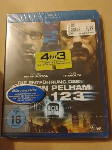 Die ENtführung der Pelham 123 (Blu-ray) (NEU)