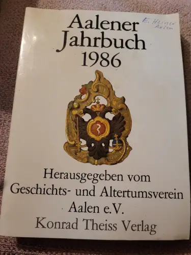 Aalener Jahrbuch 1986