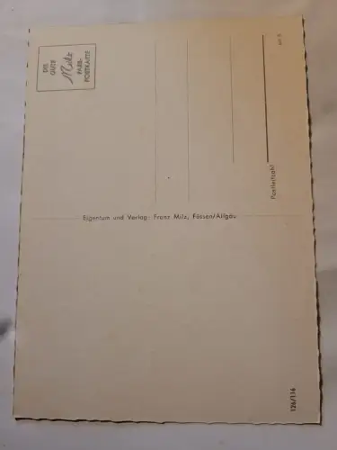 Wallfahrtskirche - Die Wies Postkarte:
