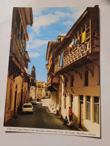Kenya - Die Vasco da Gama Strasse Postkarte: