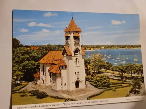 Tanzania - Die Lutherische Kirche Postkarte: