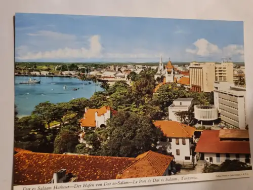 Tanzania - Dar Es-Salam Postkarte:
