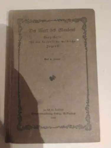 Der Wert des Glaubens