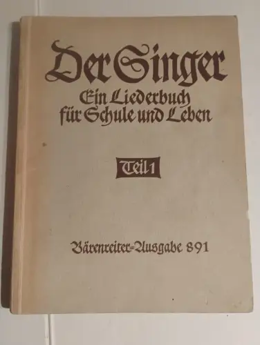 Der Singer; Teil: T. 1 Pudelko, Walther: