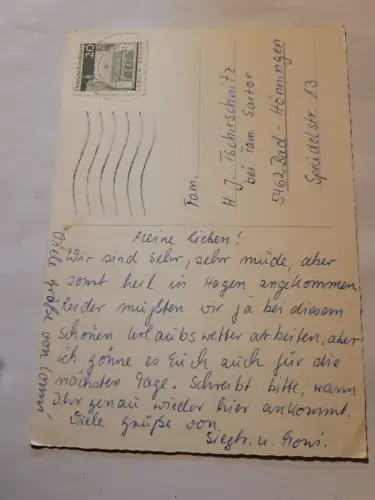 Schäferhund Postkarte: 13213