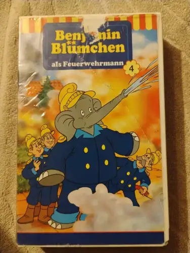 Benjamin Blümchen als Feuerwehrmann