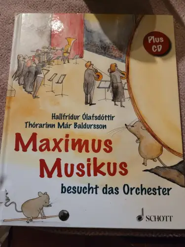Maximus Musikus besucht das Orchester - mit Musik und Hörfassung auf CD. Olafsdo