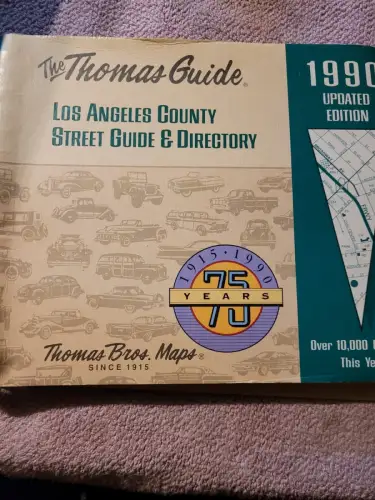 The Thomas Guide - Los Angeles County - Street Guide & Directory
